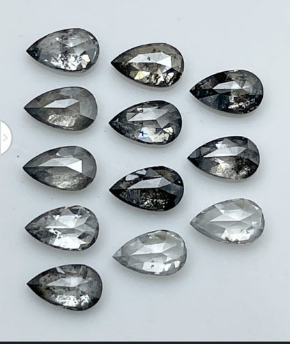 Salt and pepper fancy diamond