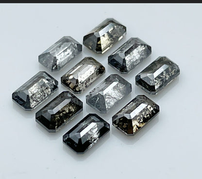 Salt and pepper fancy diamond