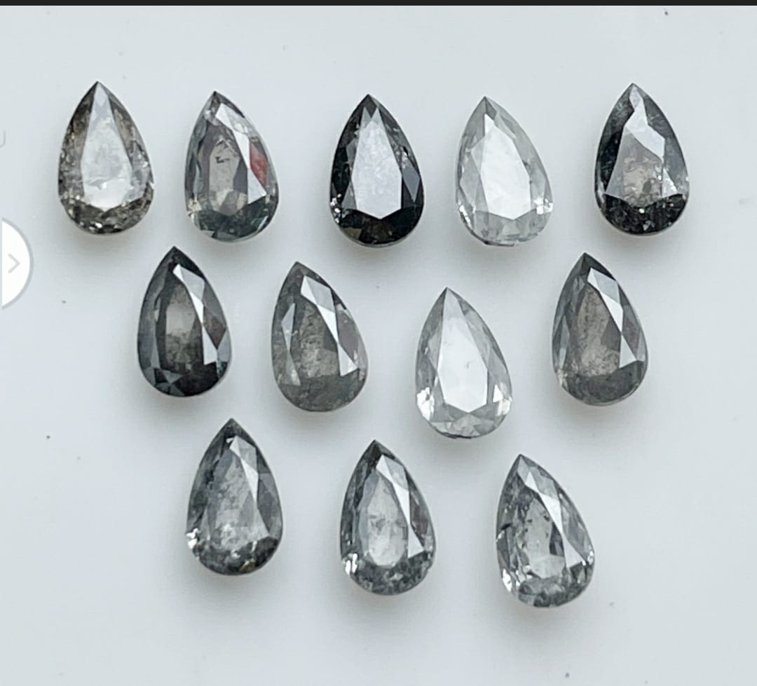 Salt and pepper fancy diamond